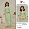 Bilqis B 182 Lawn Cotton Readymade Pakistani Suits Exporters In India